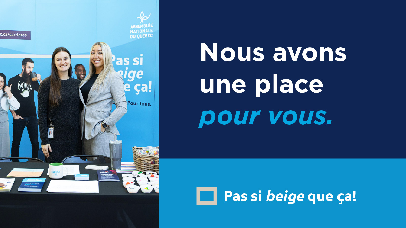 Actualité - Nous avons une place pour vous